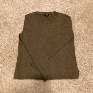 J Crew 100% Cashmere Sweater Sz Med